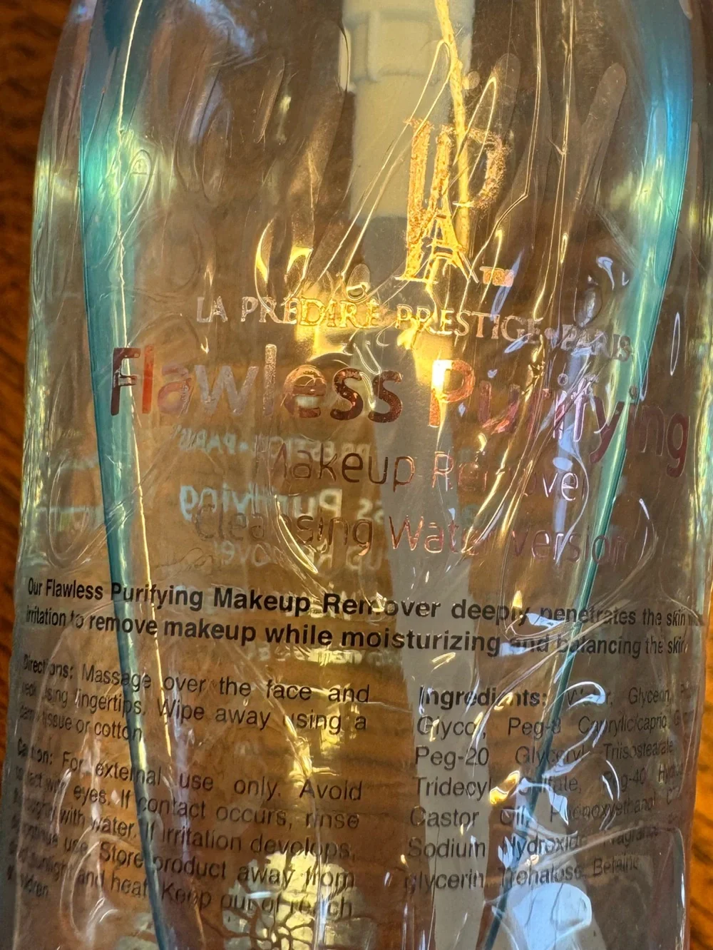 La Prédire Prestige Paris Flawless Purifying Makeup Remover